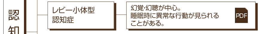 レビー小体型
認知症